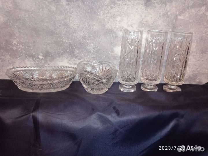 Хрустальная посуда