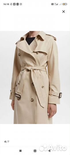 Плащ тренч женский 42 44