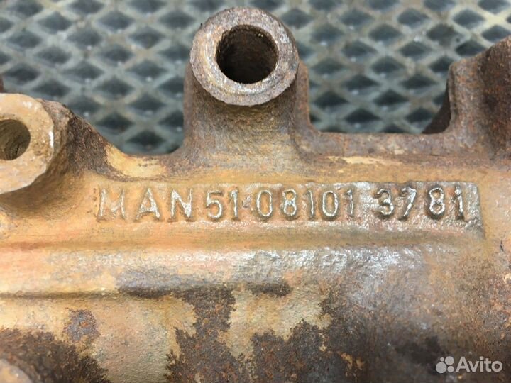 Коллектор выпускной передний Man F2000, Man TGA