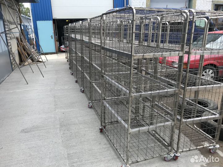 Тележки-шпильки колесные, тележки