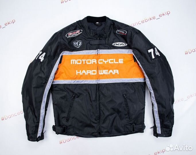 Мотокуртка с защитой
