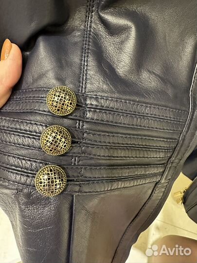 Кожаная куртка Luisa Spagnoli