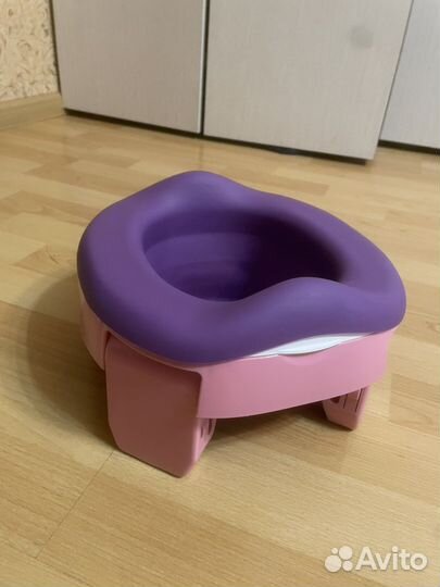 Горшок дорожный складной