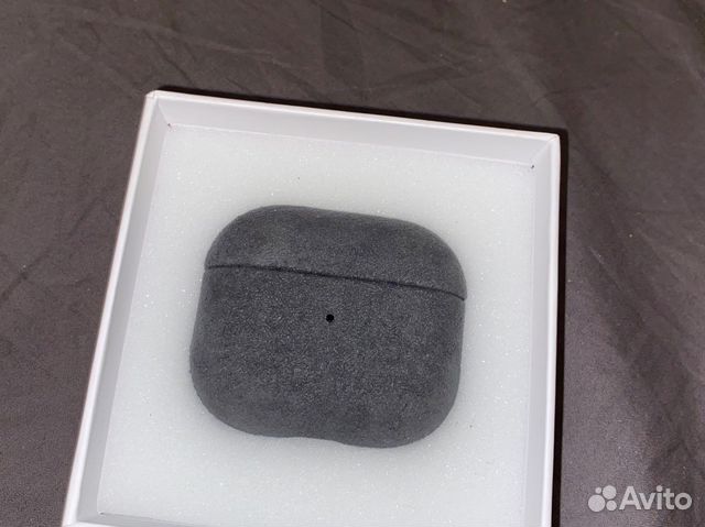 Чехол для airpods pro из алькантары
