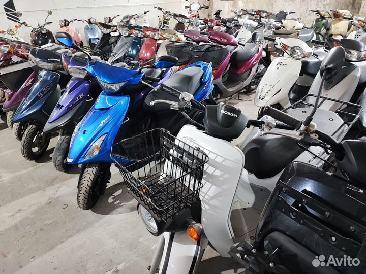 Скутеры из Японии с Гарантией 49 куб. см. Оригинал