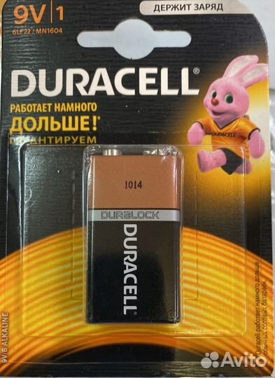 Батарейка 9v крона (6LF22)