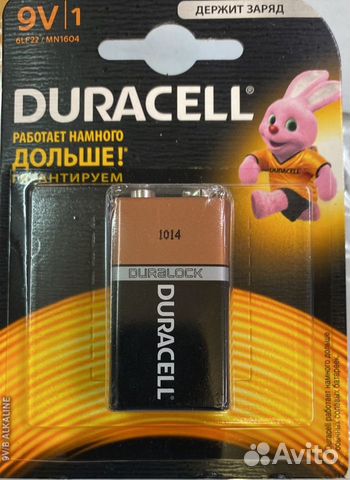 Батарейка 9v крона (6LF22)