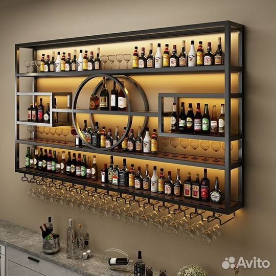 Барная стойка Полки для вина