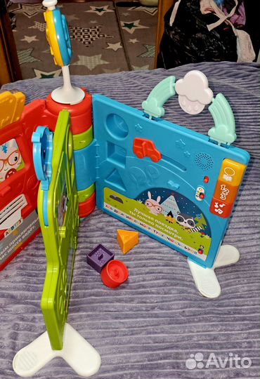 Позновательная книга фирмы Fisher price