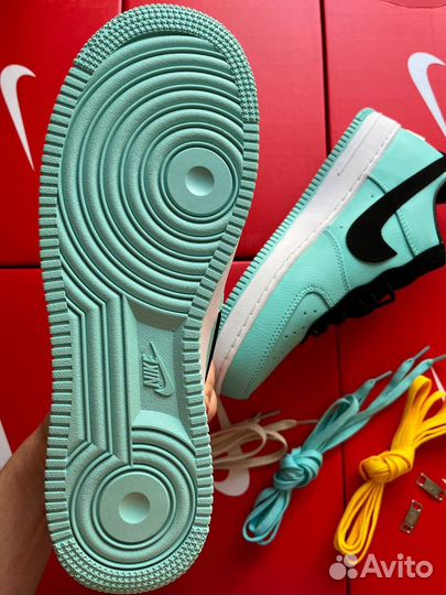 Кроссовки мужские Nike Air Force 1 low Tiffany Co