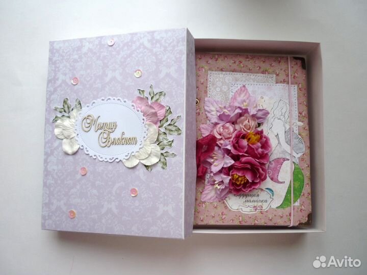 Дневник беременности - фотоальбом ручной работы