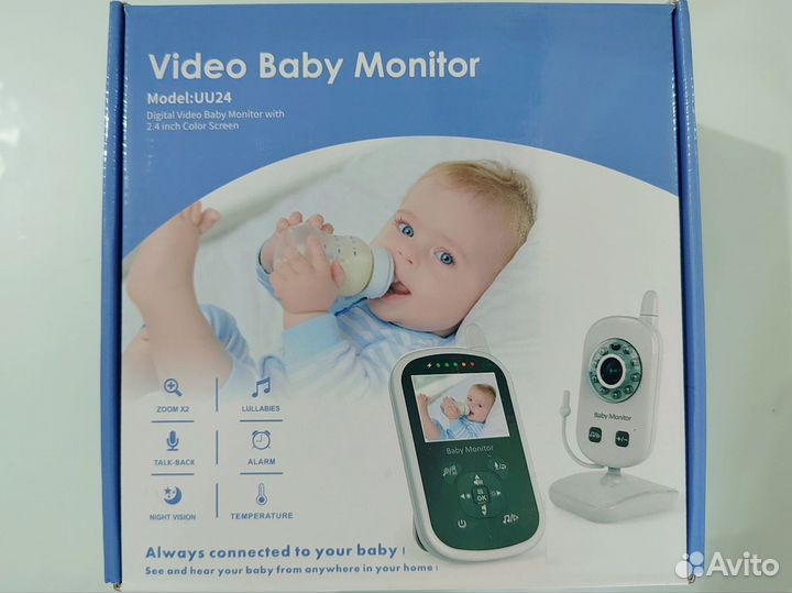 Беспроводная поворотная видеоняня bauhaus