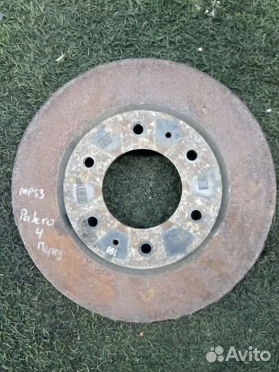 Диск тормозной передний Mitsubishi Pajero/Montero