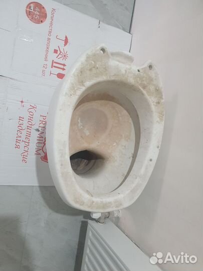 Унитаз строительный бу