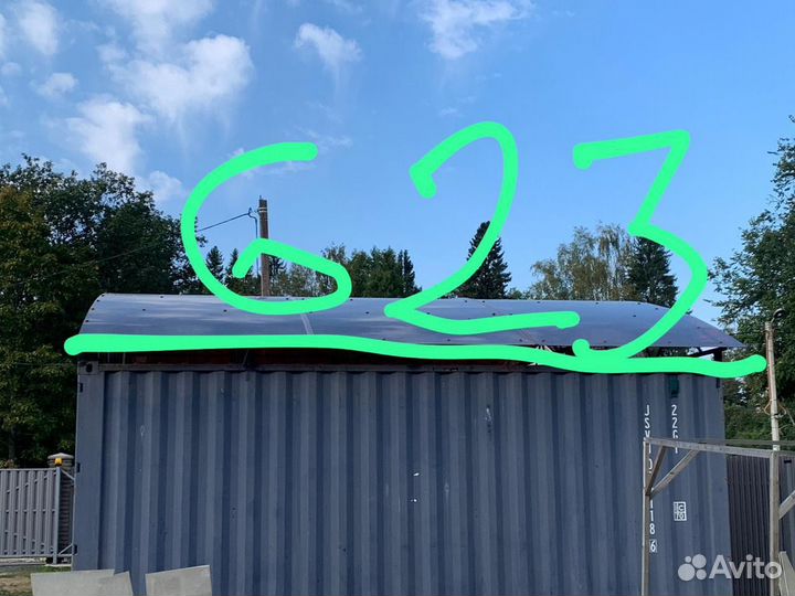 Навес из поликарбоната