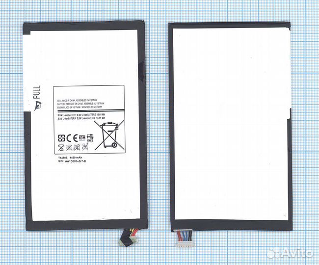 АКБ T4450E для Samsung SM-T310 3.8V 16.9Wh