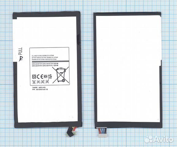 АКБ T4450E для Samsung SM-T310 3.8V 16.9Wh