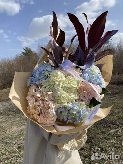 Букет гортензий