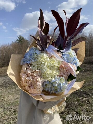 Букет гортензий