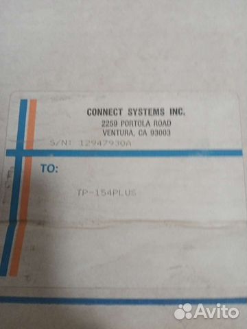 CSI TP-154 plus - интерфейс