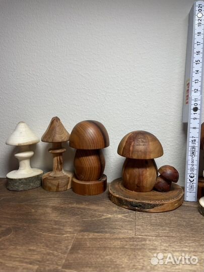 Грибочки из дерева
