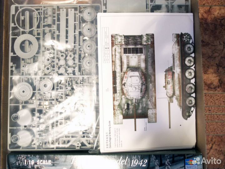 Trumpeter T-34/76 1942 масштаб 1/16