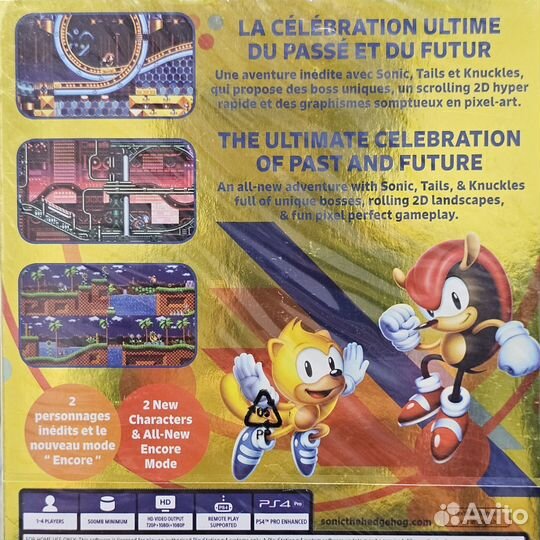 Sonic Mania Plus PS4 (новый)