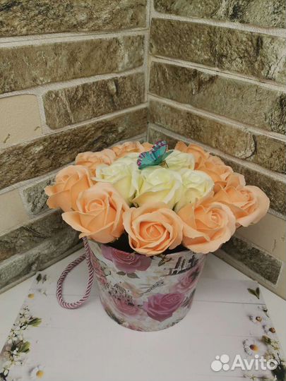 Цветы из мыла