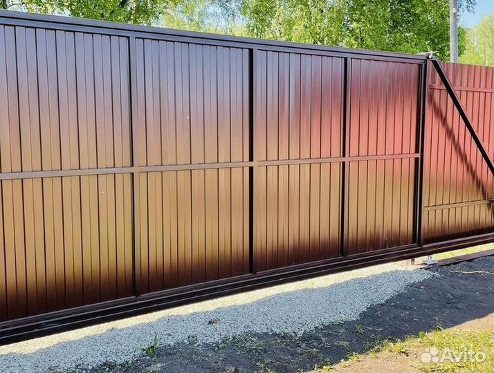 Откатные ворота