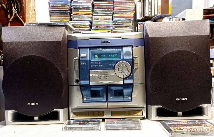 Музыкальный центр aiwa япония