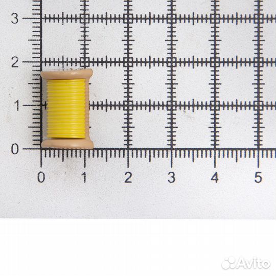 267/109 желтый Пуговица 'Катушка' 34L (21мм) на но