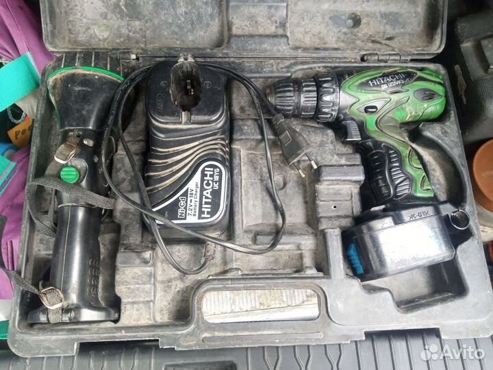 Дрель шуруповерт hitachi