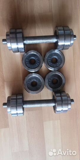 Гантели разборные