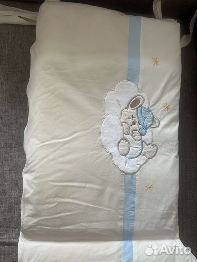 Итальянский комлект с бортиками в кроватку