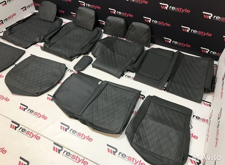 Чехлы салона Toyota Land Cruiser Prado 120 U140