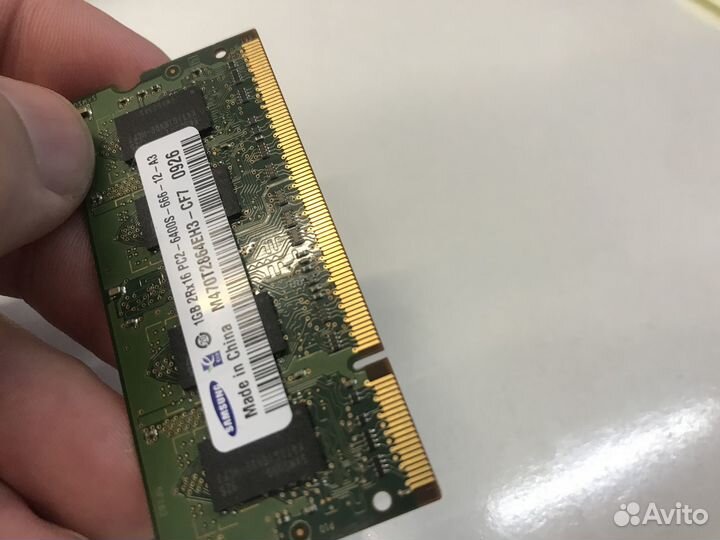 Оперативная память для ноутбука DDR2