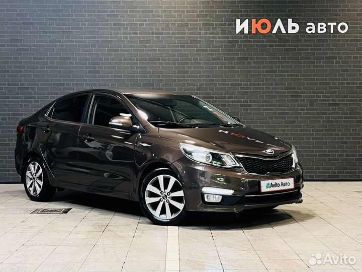 Kia Rio 1.6 AT, 2015, 90 046 км