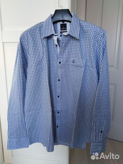 Рубашка муж. Daniel Hechter р43 хл. 100% Thailand