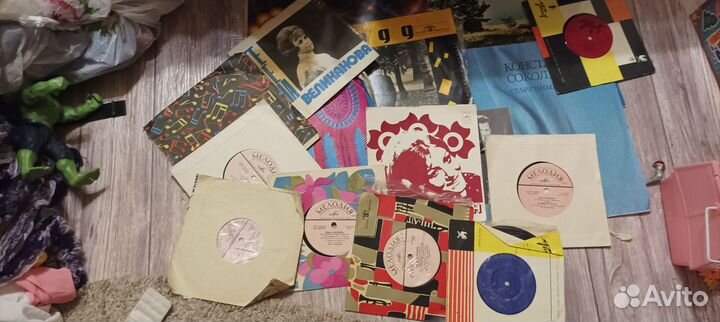 Виниловые пластинки СССР