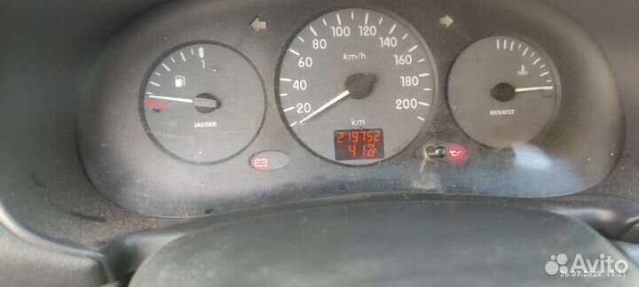 Renault Clio 1.4 МТ, 2000, 220 000 км