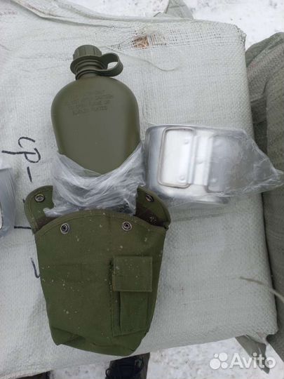 Фляжка с котелком