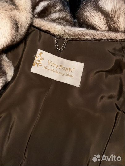 Норковая шуба vito ponti 42-44