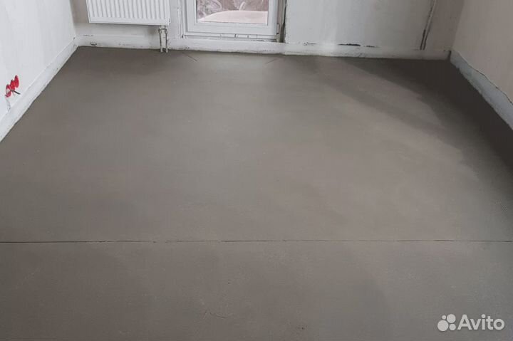 Cтяжка пола. Полусухая стяжка за 1 день, от 50м2
