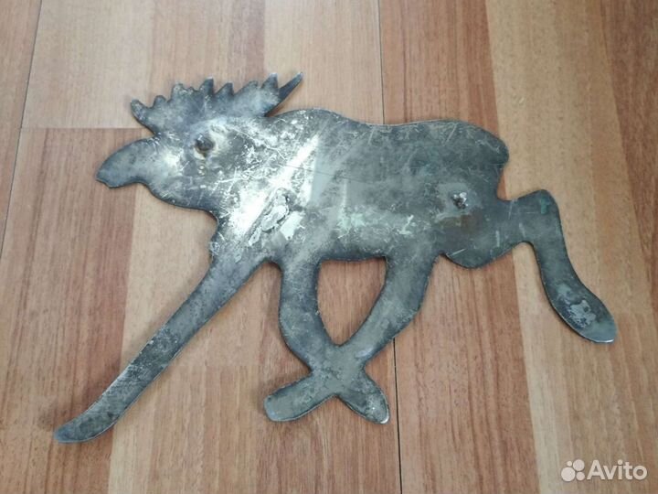 Лось из нержавейки