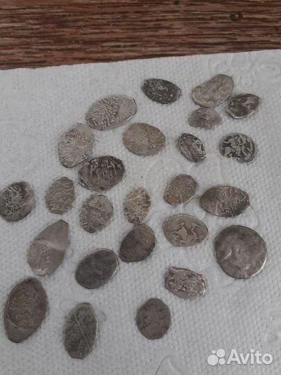 Монеты чешуйки