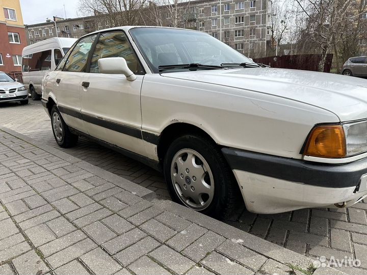 Audi 80 1.9 МТ, 1990, 258 963 км