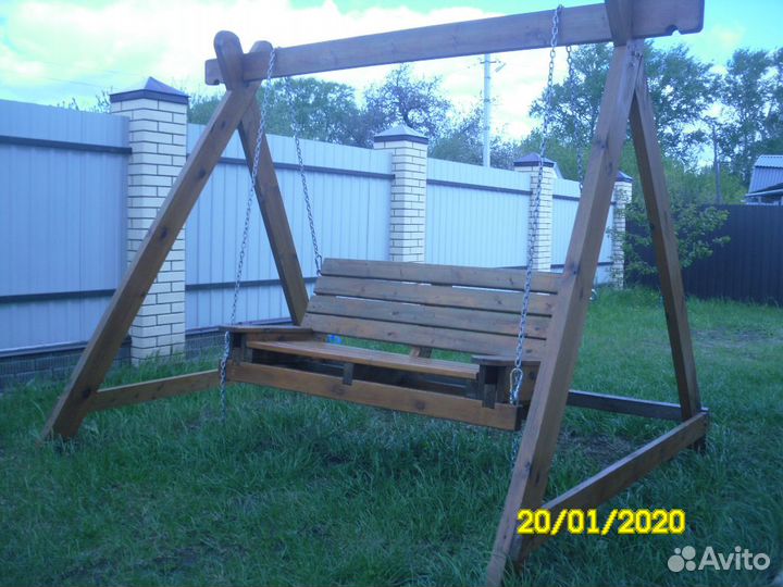 Садовая мебель из дерева