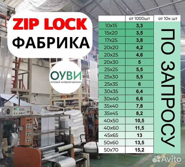Пакеты зип лок с бегунком плотность 140 мкм