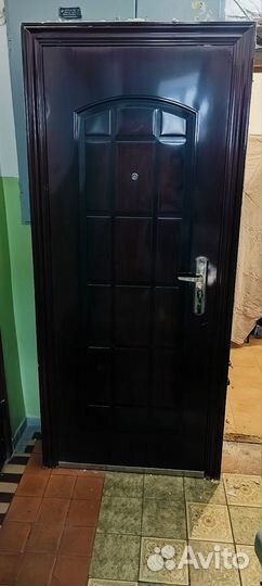 Дверь входная железная бу