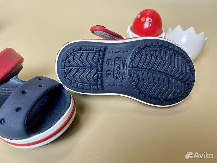 Новые сандалии Crocs c4 для мальчика